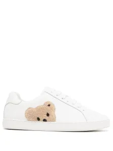 PALM ANGELS - Teddy Bear Leather Sneakers #842941