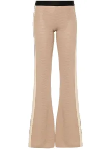PALM ANGELS - Logo Tape Knitted Trousers #1269519