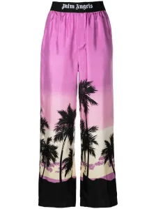 PALM ANGELS - Pink Sunset Pajama Pants #842675