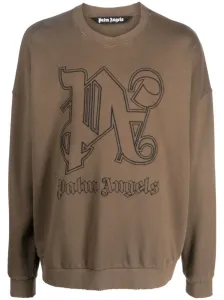 PALM ANGELS - Cotton Sweatshirt With Logo #1071560