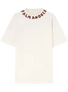 PALM ANGELS - Logo Cotton T-shirt #1268763