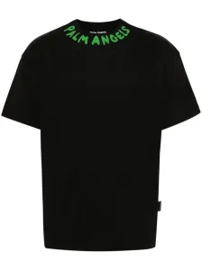 PALM ANGELS - Logo Cotton T-shirt #1268766