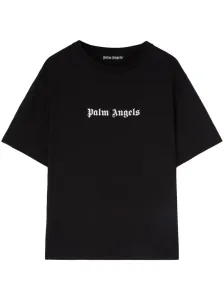 PALM ANGELS - Logo Cotton T-shirt #1289902
