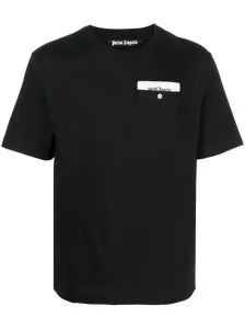PALM ANGELS - Logo Cotton T-shirt #1129301