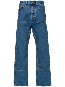PALM ANGELS - Monogram Denim Jeans #1268703