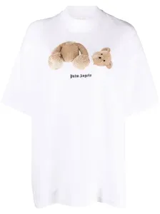 PALM ANGELS - Pa Bear Cotton T-shirt #842825