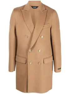 PALTO' - Wool Blend Double Breasted Coat #44770