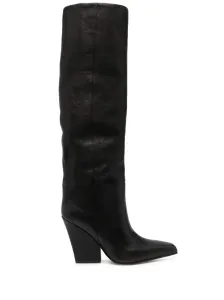 PARIS TEXAS - Leather Heel Boots #1147617