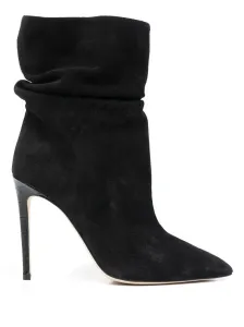 PARIS TEXAS - Suede Heel Ankle Boots #1145767