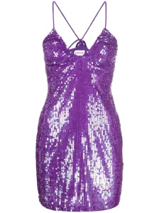 PAROSH - Sequined Mini Dress #1140953