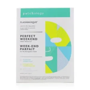 PatchologyFlashMasque 5 Minute Sheet Mask - Perfect Weekend Sheet Mask Kit: (Hydrate, Illuminate, Milk Peel) 3pcs