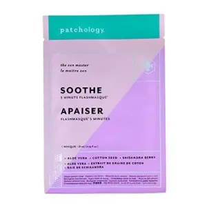 PatchologyFlashMasque 5 Minute Sheet Mask - Soothe 4x21ml/0.74oz