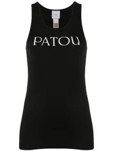 PATOU - Cotton Top With Logo #1281327