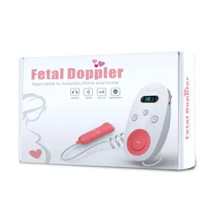 Baby Heart Instrument Monitoring Baby Activity Instrument Doppler Portable Household Sonar Prenatal Baby Heart Rate Detector