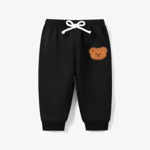Baby Boy Casual Bear Pattern Sweatpants #1317521