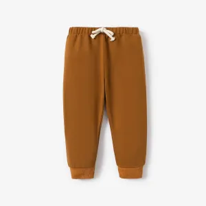 Baby Boy/Girl Rope Deisn Sold Color Sweatpants #907476