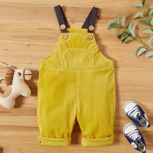 Baby Boy Solid Overalls #190061