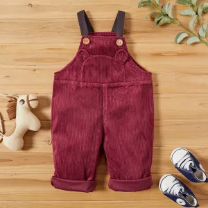 Baby Boy Solid Overalls #979468