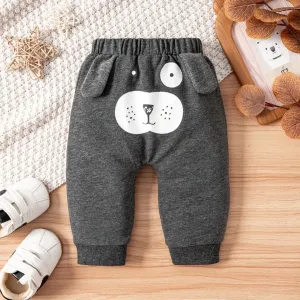 Baby Girl/Boy Childlike Dog Pattern Casual Pants #1094926