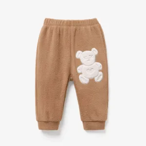 Baby Girl/Boy Embroidery Bear Pattern Casual Pants #1206481
