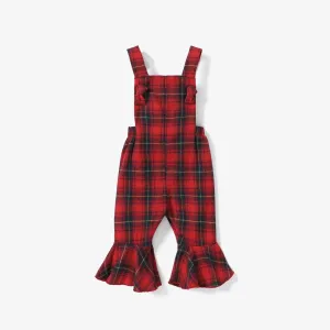 Baby Girl Christmas Camisole Overalls #1193245