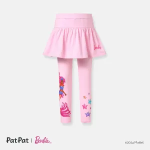 Barbie Toddler Girl Cotton Stars Print Skirt Leggings #842023