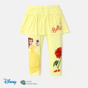 Disney Princess Toddler Girl Naiaâ¢ Character Print Ruffle Overlay 2 In 1 Leggings #1060017