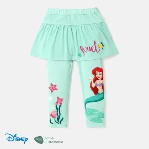 Disney Princess Toddler Girl Naiaâ¢ Character Print Ruffle Overlay 2 In 1 Leggings #1060029