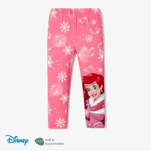 Disney Princess Toddler Girl Naiaâ¢ Character & Snowflake Print Leggings #1166396