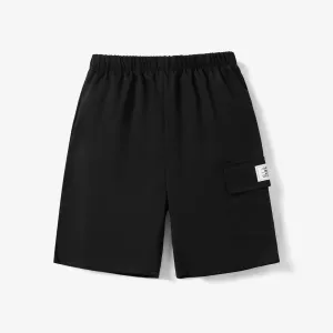 Kid Boy's Casual Loose Fit Patch Pocket Sweatpants #1315863