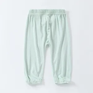 Kid Boy's Casual Solid Color Pants #1327337