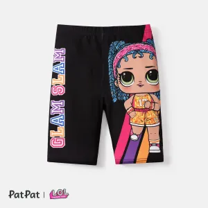 L.O.L. SURPRISE! Kid Girl Eco-friendly RPET Fabric Character Print Leggings Shorts #803359