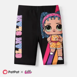 L.O.L. SURPRISE! Kid Girl Eco-friendly RPET Fabric Character Print Leggings Shorts #803364
