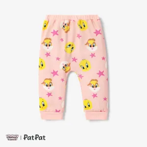Looney Tunes Baby Boy/Girl Elasticized Waist Characters Allover Print Sweatpants