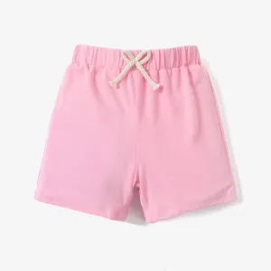 Toddler Girl/Boy Basic Solid Shorts #896380