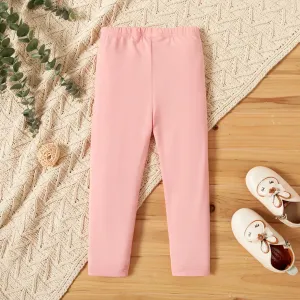 Toddler Girl Casual Solid Color Casual Pants #194326