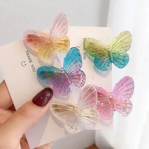 10-pack Butterfly Hair Clips for Girl #1035533