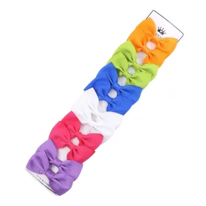 12-pack Bow Knot Decor Hair Clip for Girls (Multi Color Available) #192636