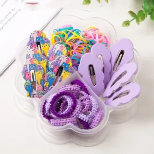 140 pieces Colorful and multi-combination hair accessories set, a variety of styles can be purchased #1092723