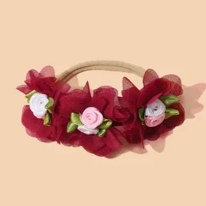 baby/Toddler sweetrose flower hair accessory headband #1068995