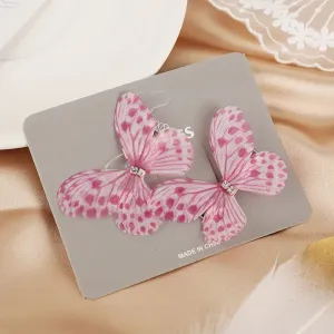 Butterfly Crystal Diamond Decor Hair Clip for Girls #1060262