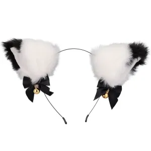 Halloween cat ears bell headband hair accessories #1064796