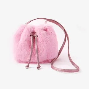 Kids/toddler expect New Fashion Plush Closure Bucket Bag , Party Decoration Bag #1101774