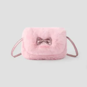 Kids/toddler Furry feel, Versatile & fashion & foreign style small bag, coin purse, one-shoulder and cross-body dual-use for Girl #1095741
