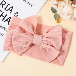 Solid Bowknot Headband for Girls #187843