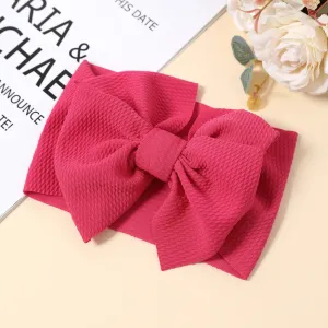 Solid Bowknot Headband for Girls #187847