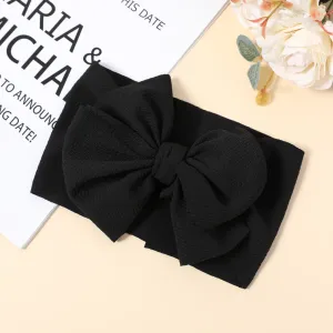 Solid Bowknot Headband for Girls #187848
