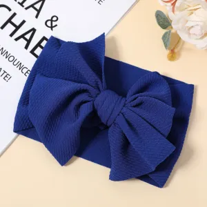 Solid Bowknot Headband for Girls #187849
