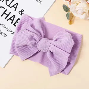 Solid Bowknot Headband for Girls #187850
