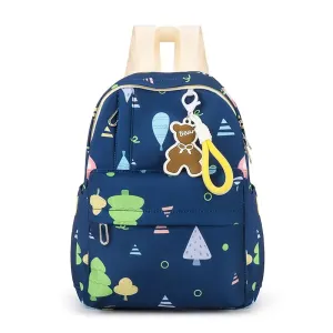 Toddler/kids Cartoon Printed Double Shoulder Backpack #1325739